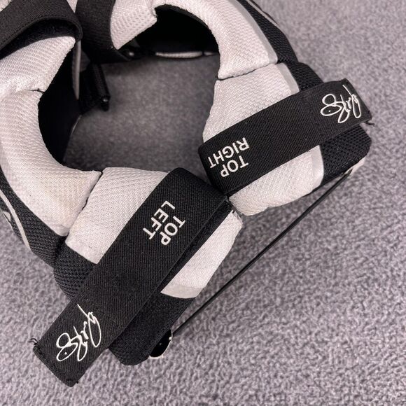 Warrior Rabil Next Lacrosse Arm Guards Youth Black White Protective Pads Sports - Picture 5 of 9